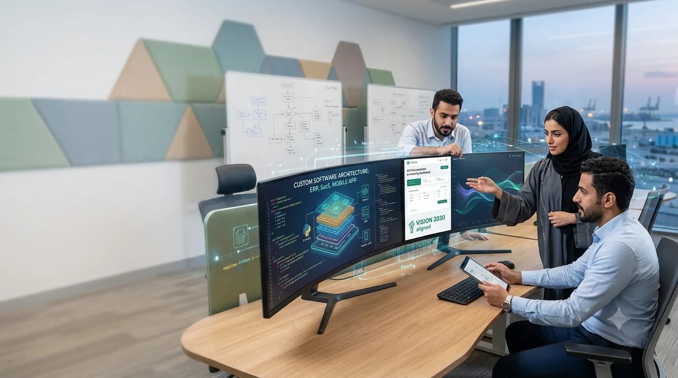 Custom software & digital products, built for Saudi businesses.